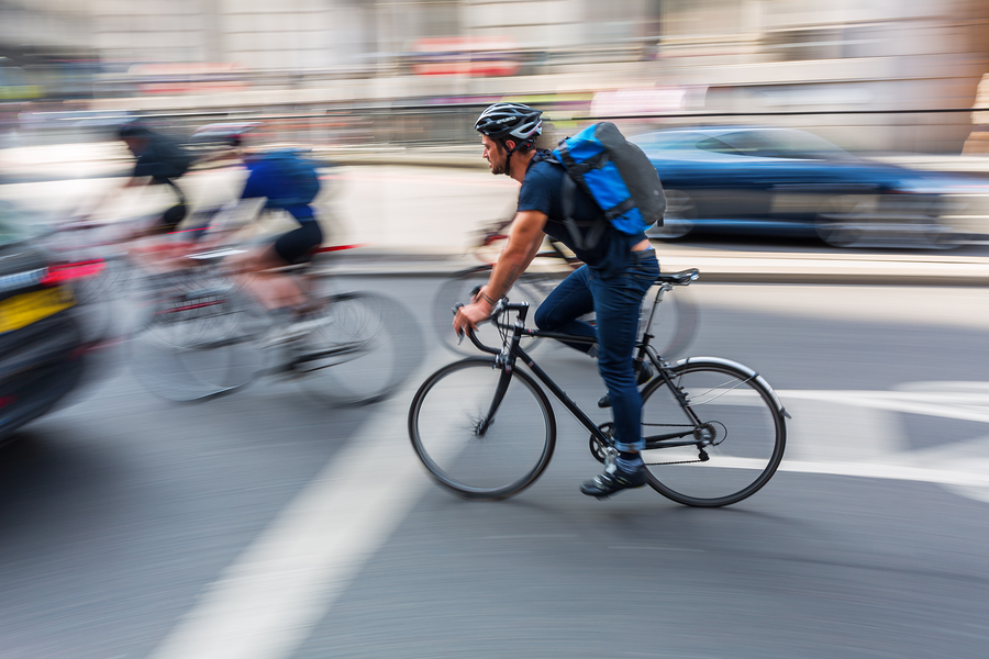 Cycling in traffic cycle safety