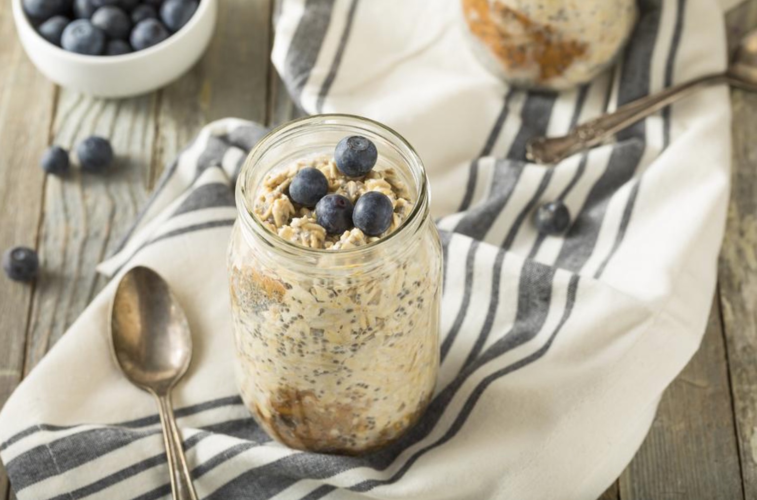 Overnight Oats Healthy Breakfast