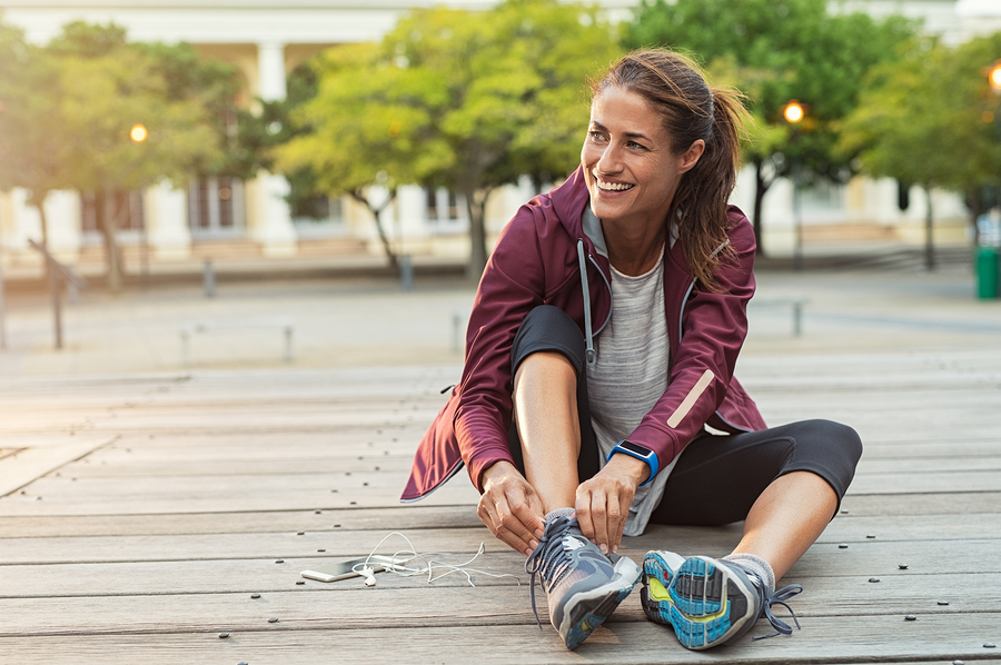 running outside exercise